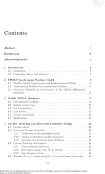 Inhaltsverzeichnis