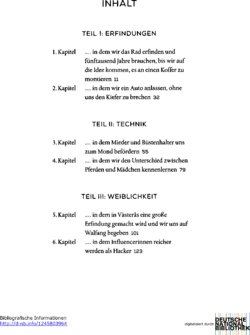 Inhaltsverzeichnis 1