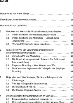 Inhaltsverzeichnis 1