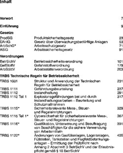 Inhaltsverzeichnis 1