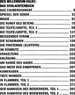 Inhaltsverzeichnis 1