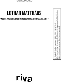 Inhaltsverzeichnis