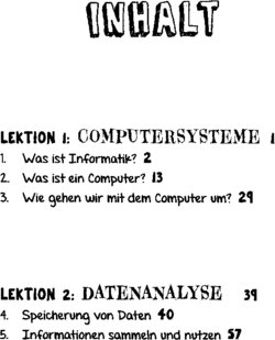Inhaltsverzeichnis 1
