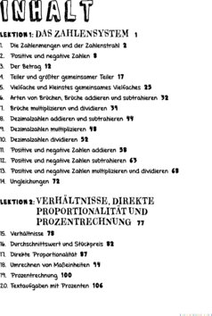 Inhaltsverzeichnis 1