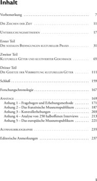 Inhaltsverzeichnis