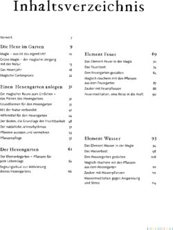 Inhaltsverzeichnis 1