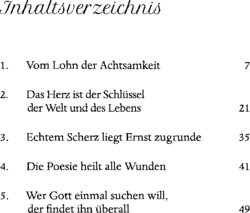 Inhaltsverzeichnis 1