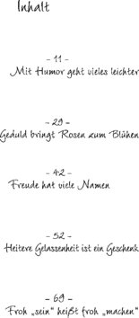 Inhaltsverzeichnis 1