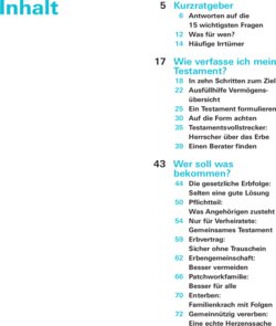 Inhaltsverzeichnis