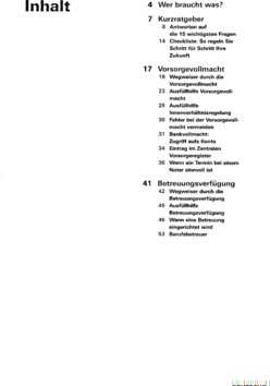 Inhaltsverzeichnis 1