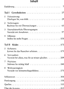 Inhaltsverzeichnis 1