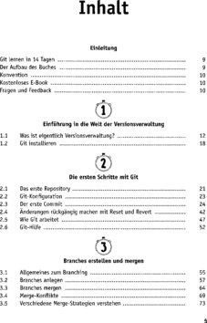 Inhaltsverzeichnis 1