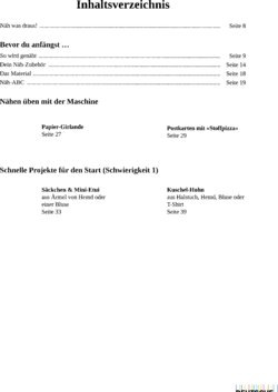 Inhaltsverzeichnis 1