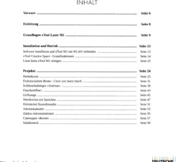 Inhaltsverzeichnis 1