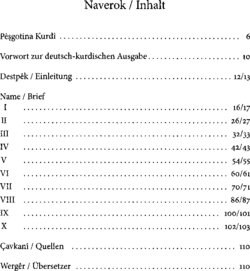 Inhaltsverzeichnis 1