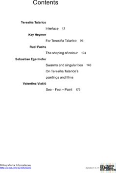 Inhaltsverzeichnis 1