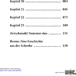 Inhaltsverzeichnis 1