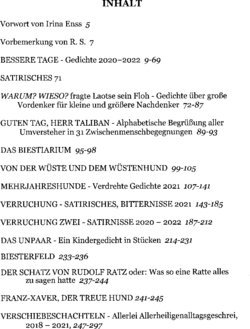 Inhaltsverzeichnis 1