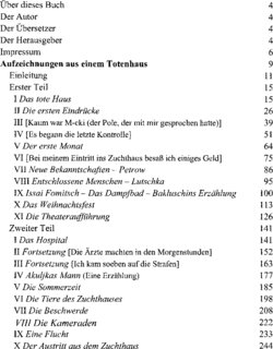 Inhaltsverzeichnis 1
