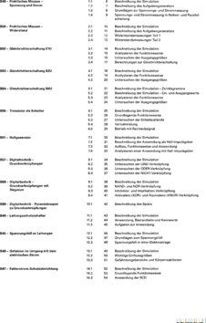 Inhaltsverzeichnis - [Arbeitsblätter]