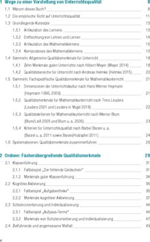 Inhaltsverzeichnis