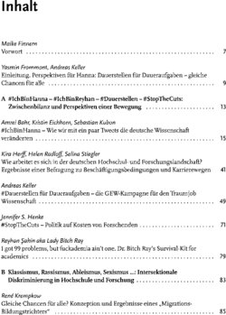 Inhaltsverzeichnis 1