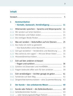 Inhaltsverzeichnis