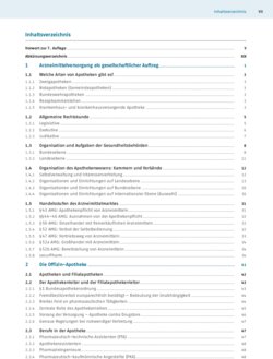 Inhaltsverzeichnis