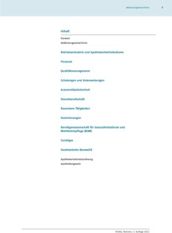 Inhaltsverzeichnis