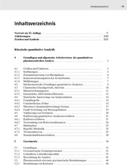 Inhaltsverzeichnis