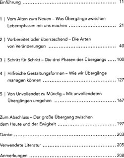 Inhaltsverzeichnis 1