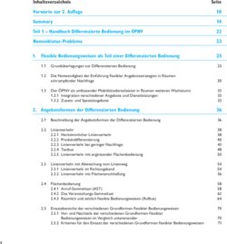 Inhaltsverzeichnis