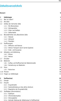 Inhaltsverzeichnis