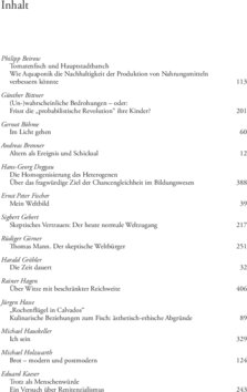 Inhaltsverzeichnis