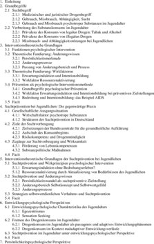 Inhaltsverzeichnis
