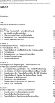 Inhaltsverzeichnis