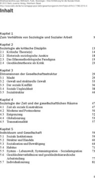 Inhaltsverzeichnis