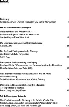 Inhaltsverzeichnis 1