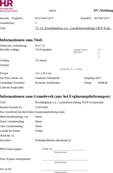 Inhaltsverzeichnis