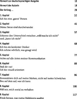 Inhaltsverzeichnis 1
