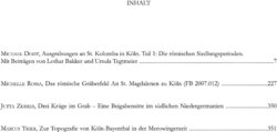 Inhaltsverzeichnis