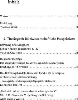 Inhaltsverzeichnis 1
