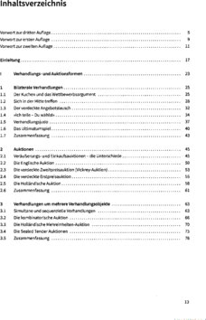 Inhaltsverzeichnis 1