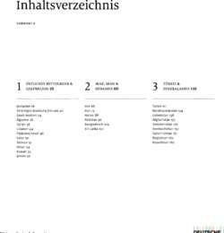 Inhaltsverzeichnis 1