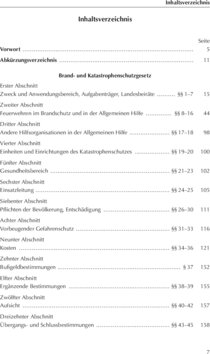 Inhaltsverzeichnis