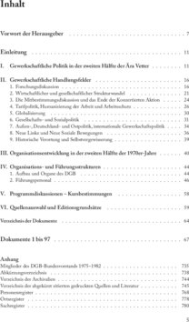 Inhaltsverzeichnis