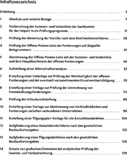 Inhaltsverzeichnis 1