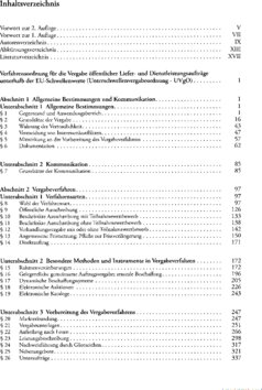 Inhaltsverzeichnis 1