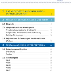 Inhaltsverzeichnis