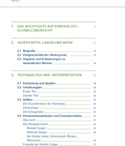 Inhaltsverzeichnis